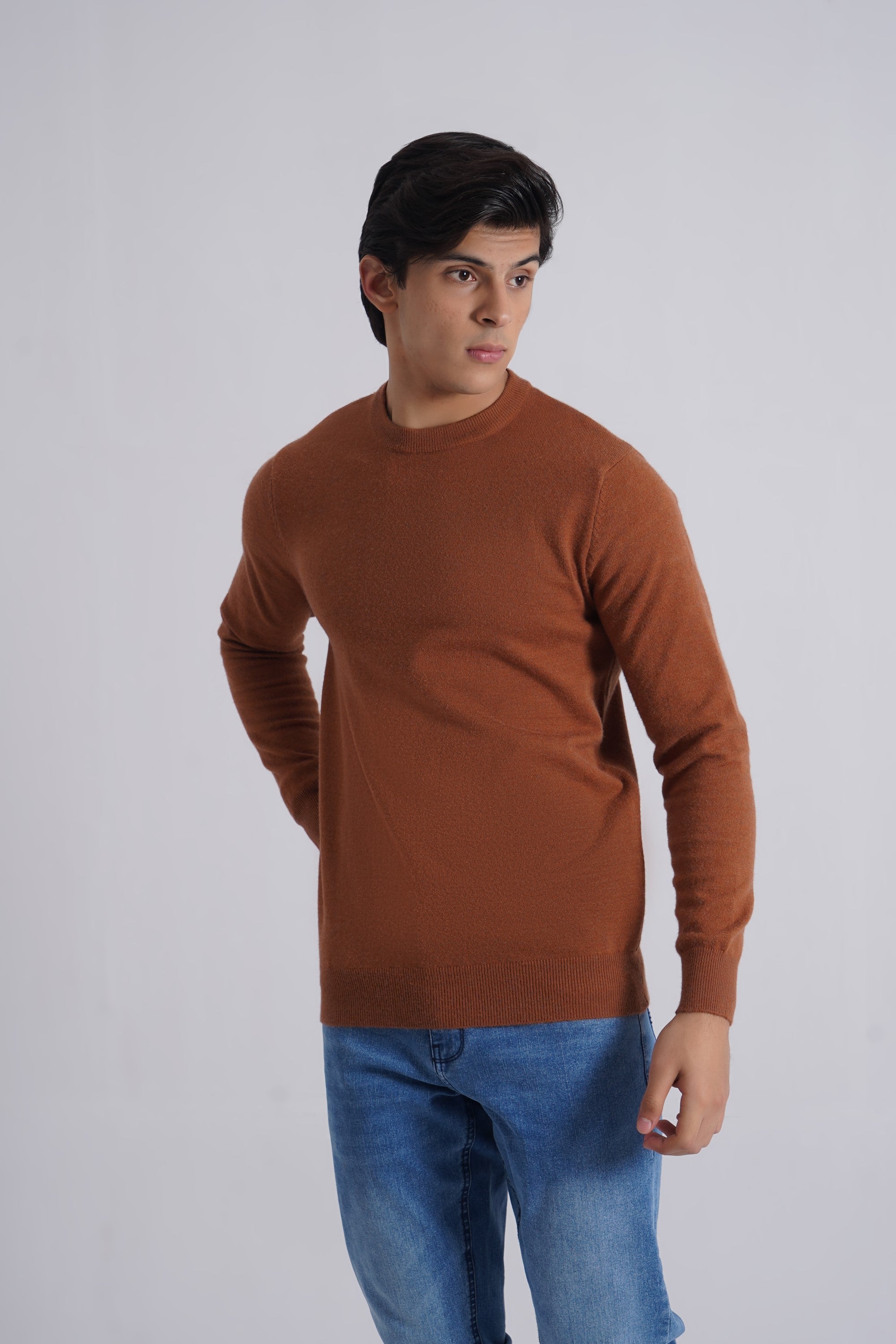 Rust Acrylic Sweater