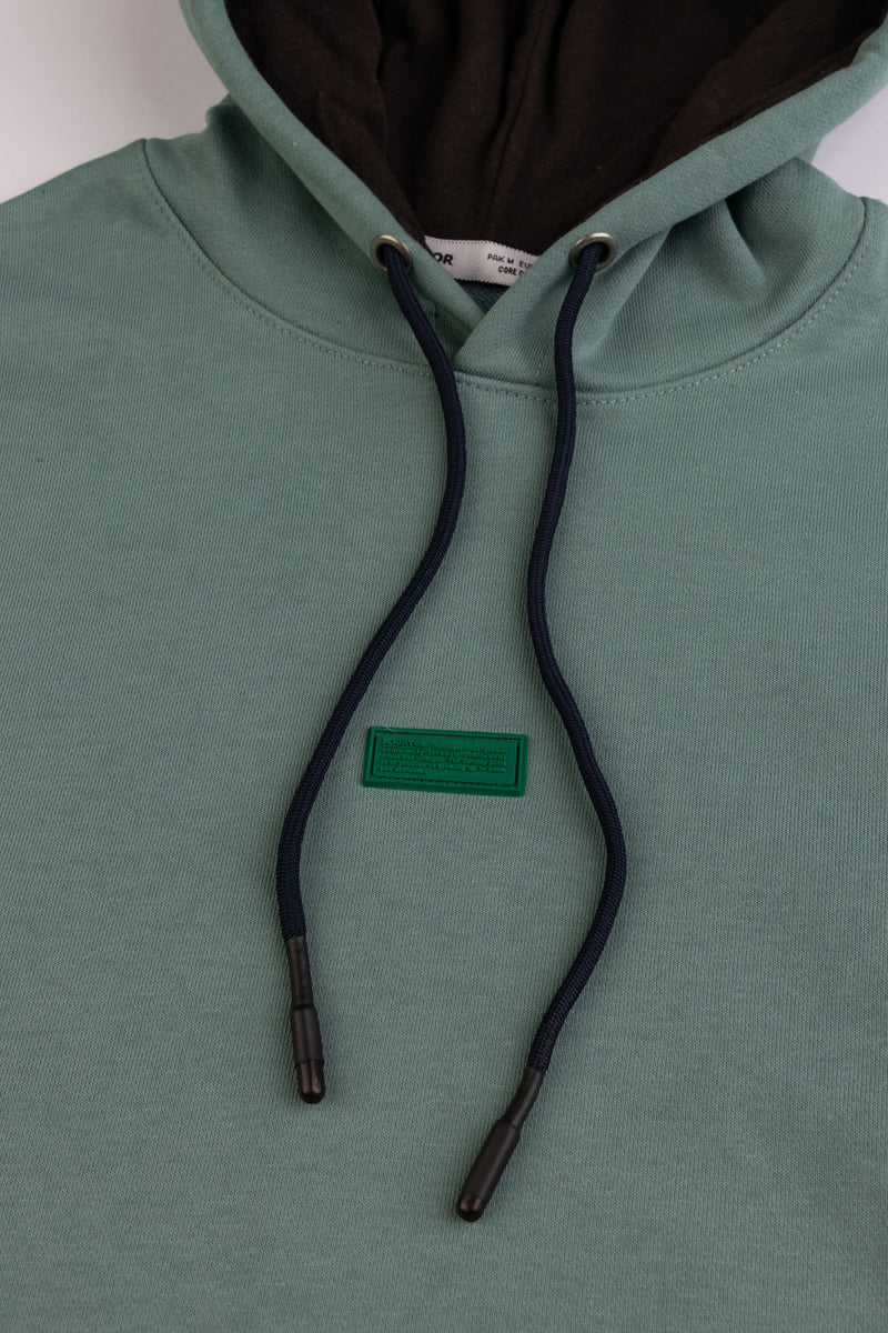 Green and black hoodie Clearance