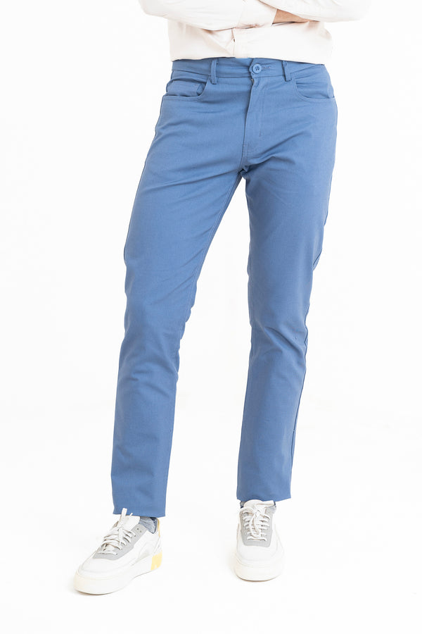 Blue Smart Fit Pants