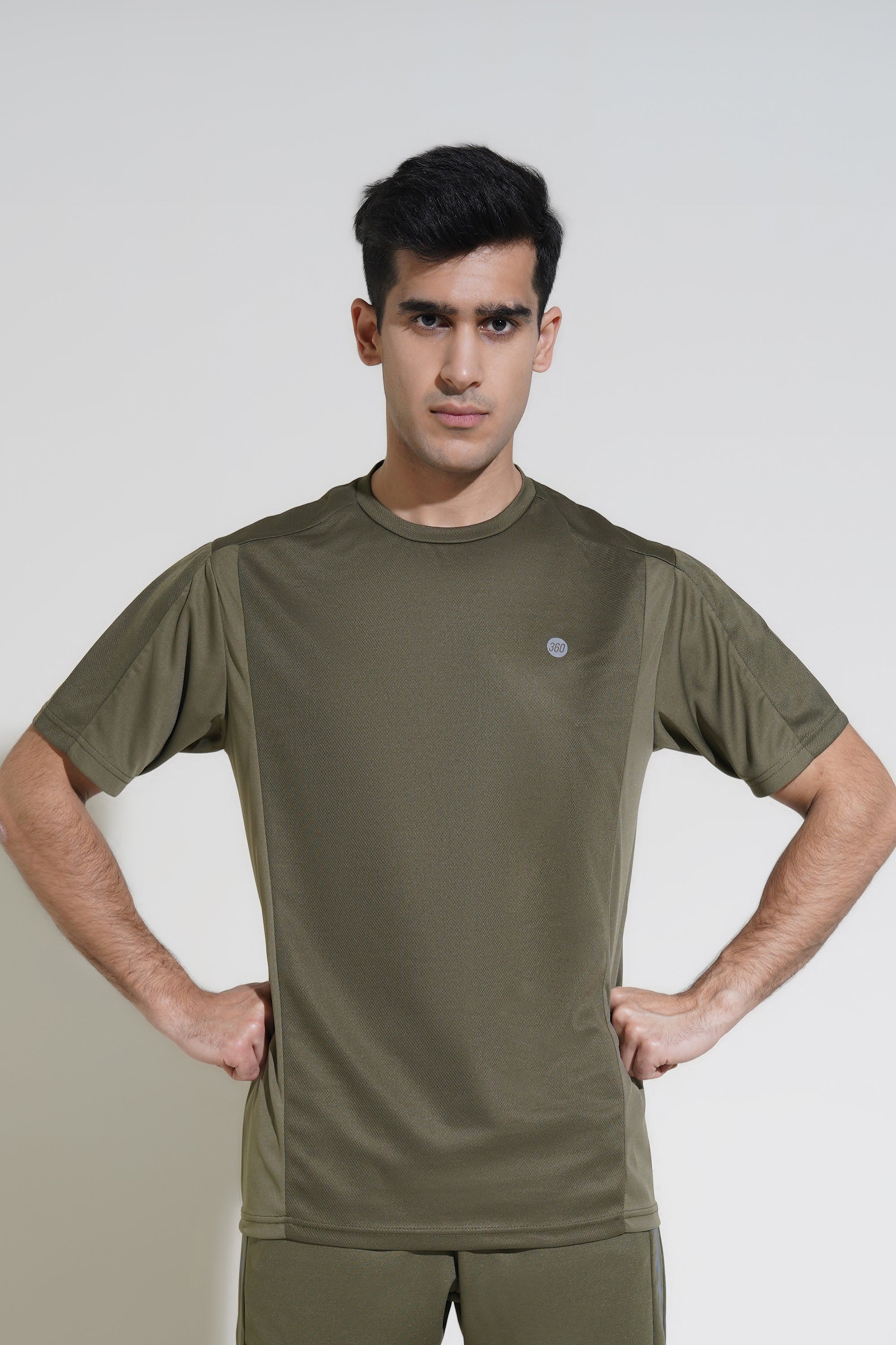 Olive Sporty T-Shirt