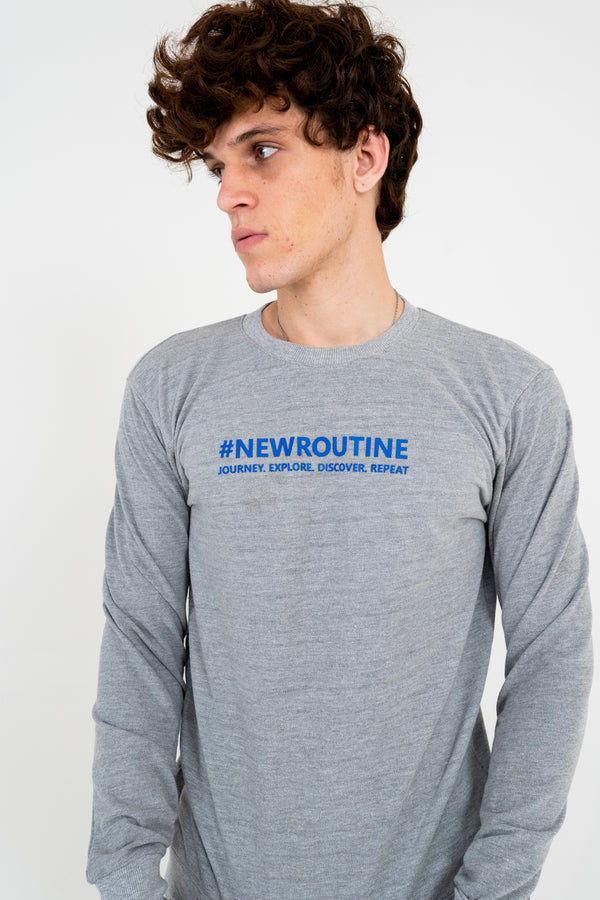 New Routine Sweatshirt-Grey
