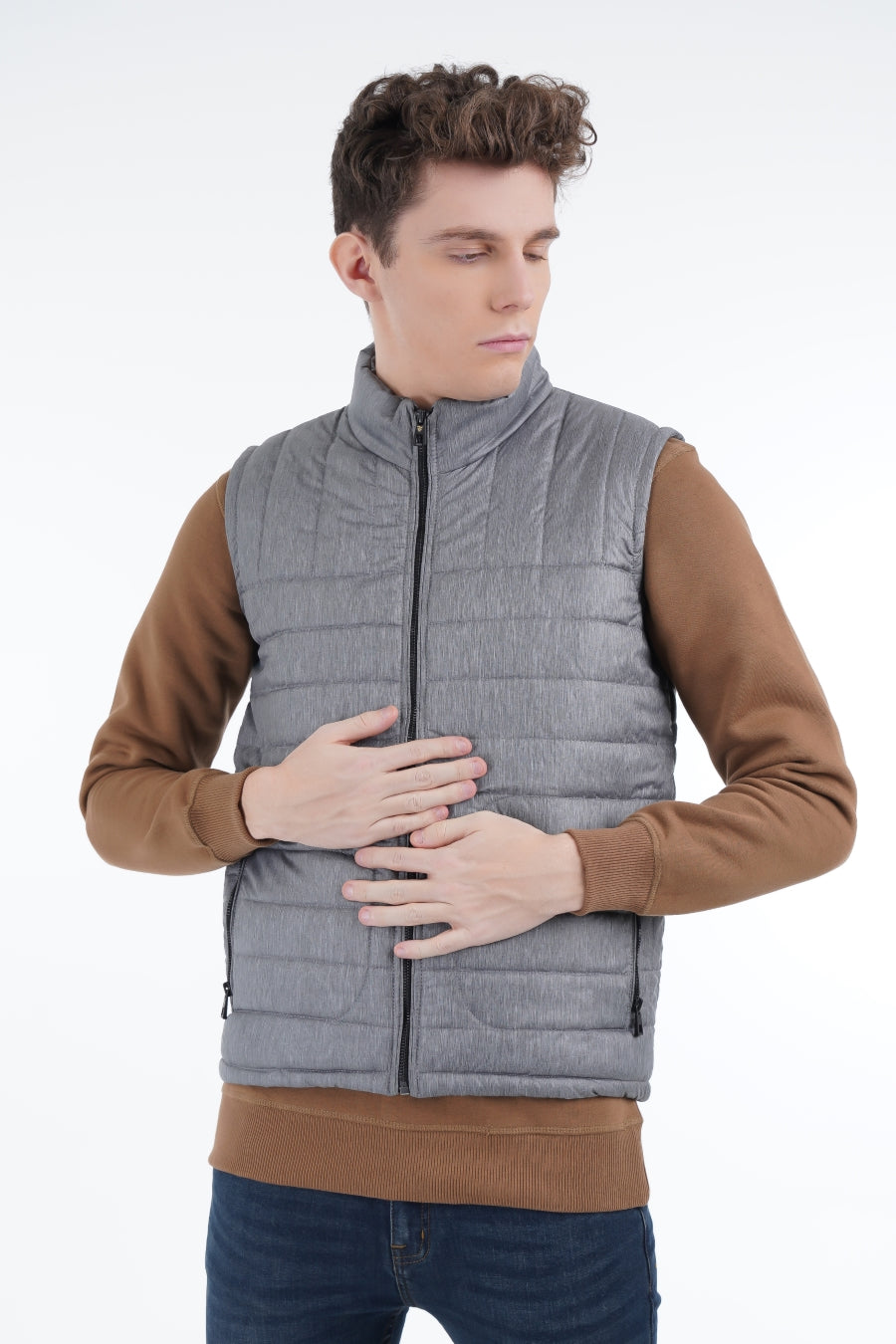 Fossil Quilted Gilet Equator