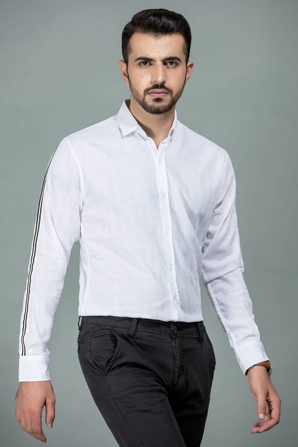 White Casual Shirt FS Regular Fit Equator