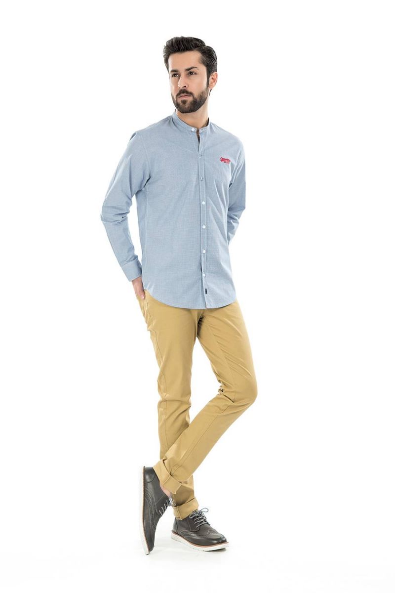 Blue Casual Shirt FS Regular Fit Equator
