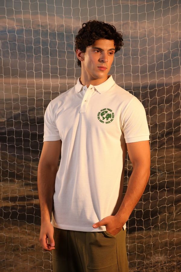White Polo Shirt
