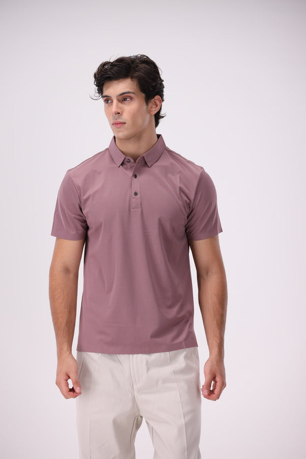Dark Pink Polo Shirt