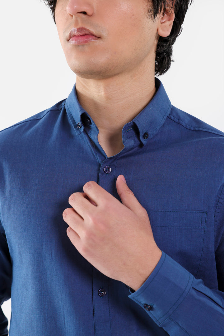 Blue Casual Shirt – Equator Stores