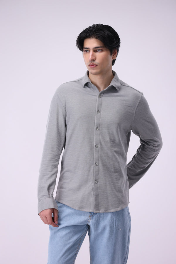 Grey Casual Shirt