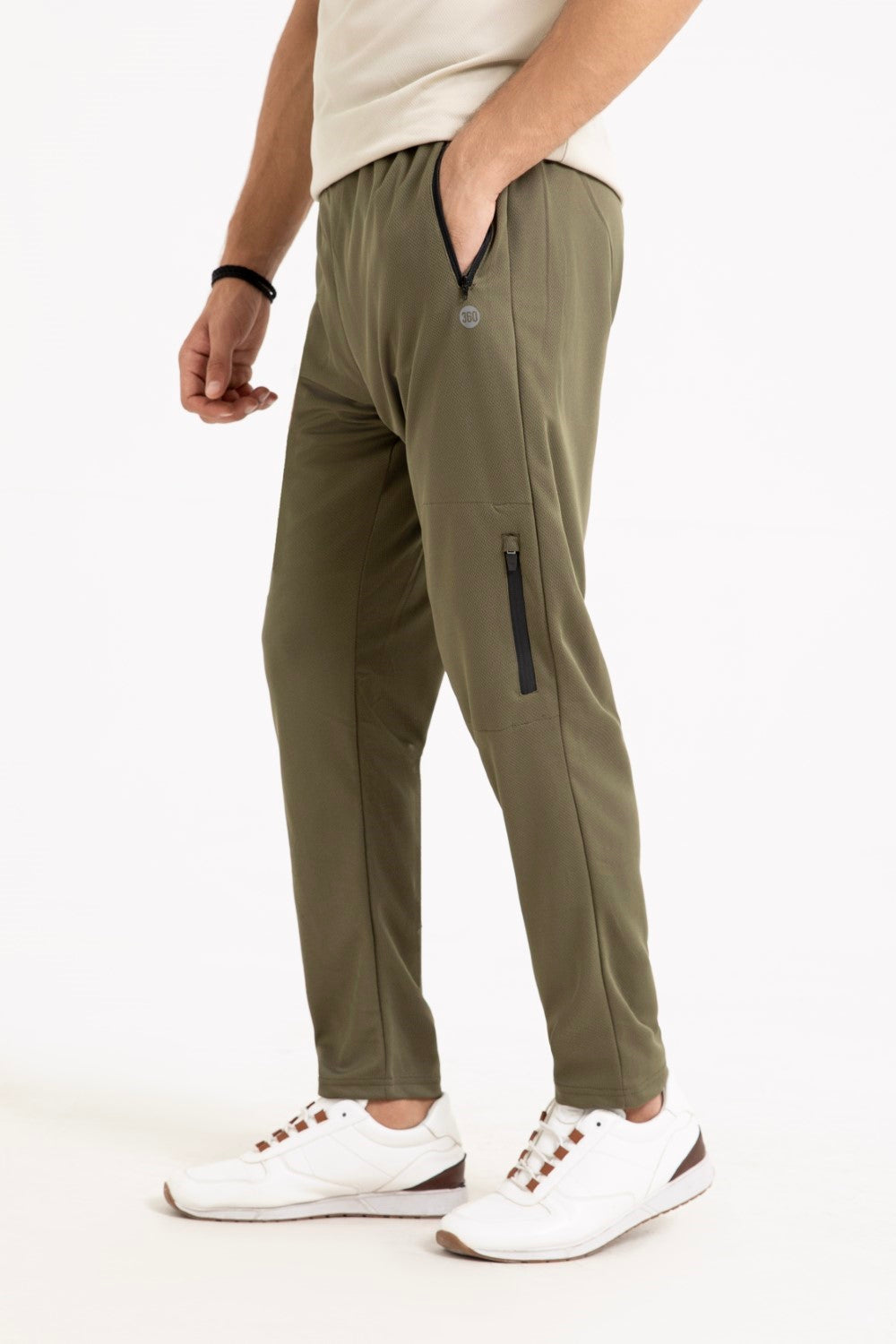 Olive Dry Fit Trouser