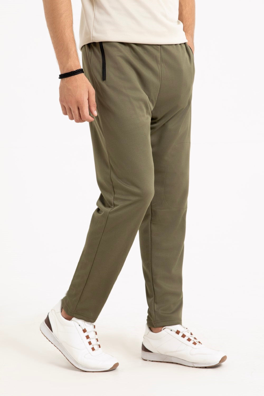 Olive Dry Fit Trouser