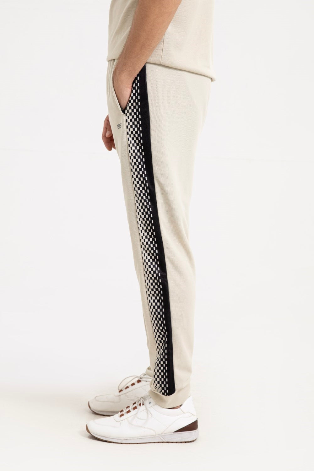 White Dry Fit Trouser