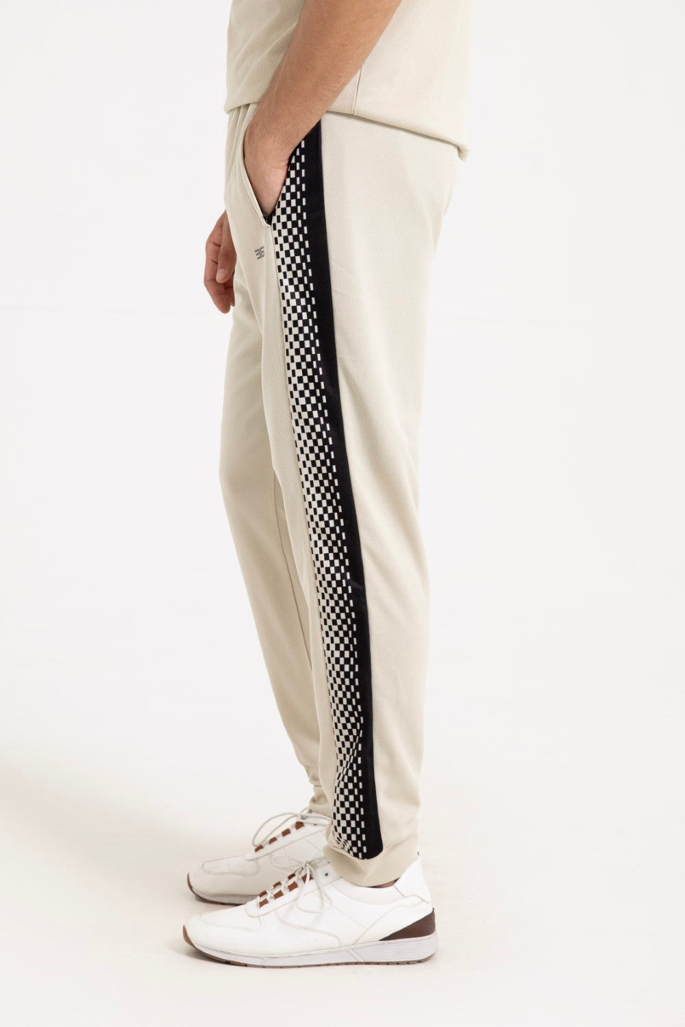 White Dry Fit Trouser