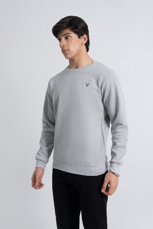 Grey Basic Sweatshirt