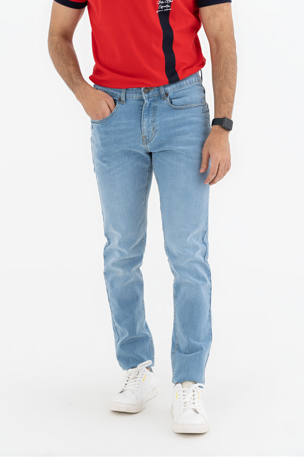 Light Blue Slim Fit Jeans