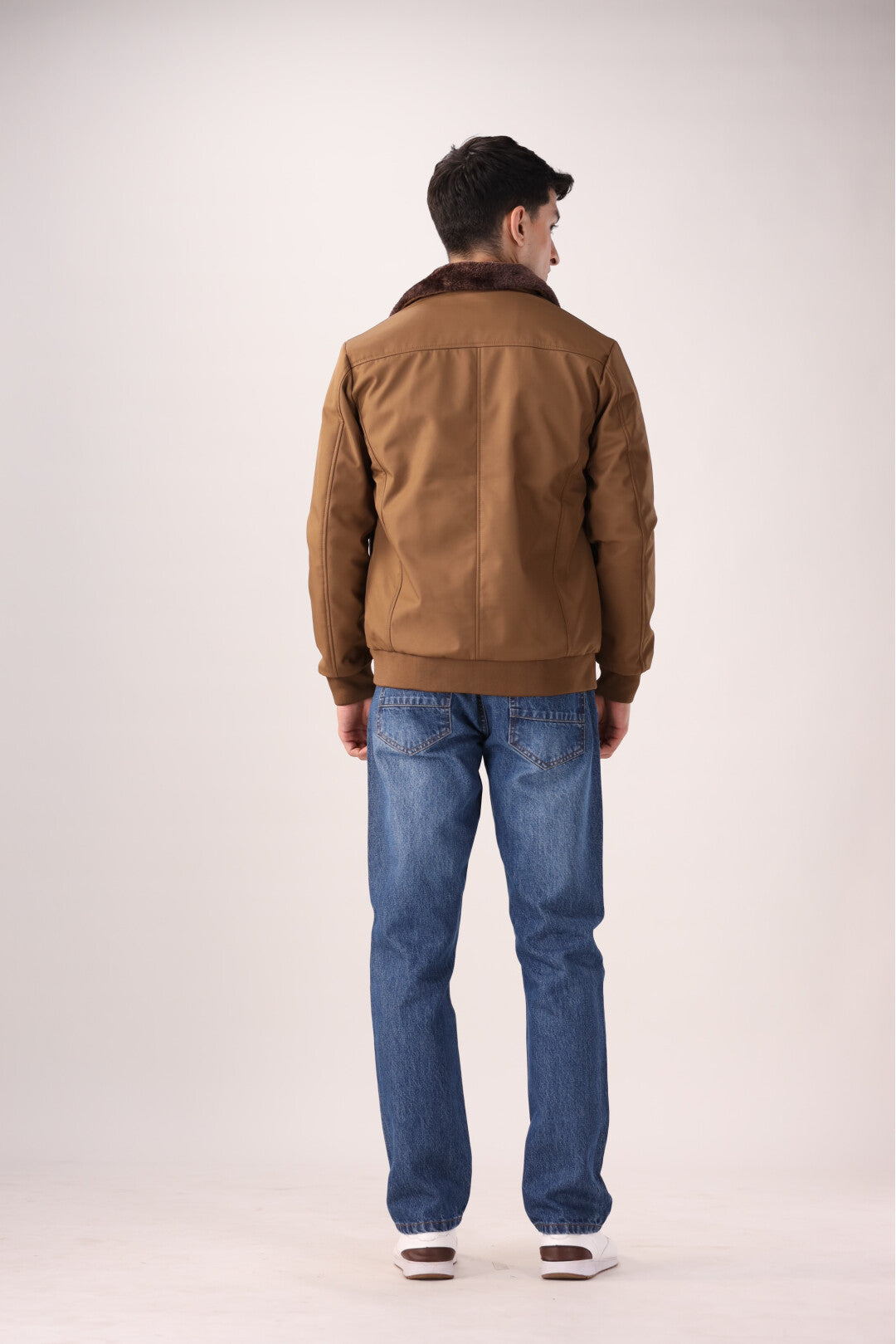 Brown Full-Sleeve Jacket