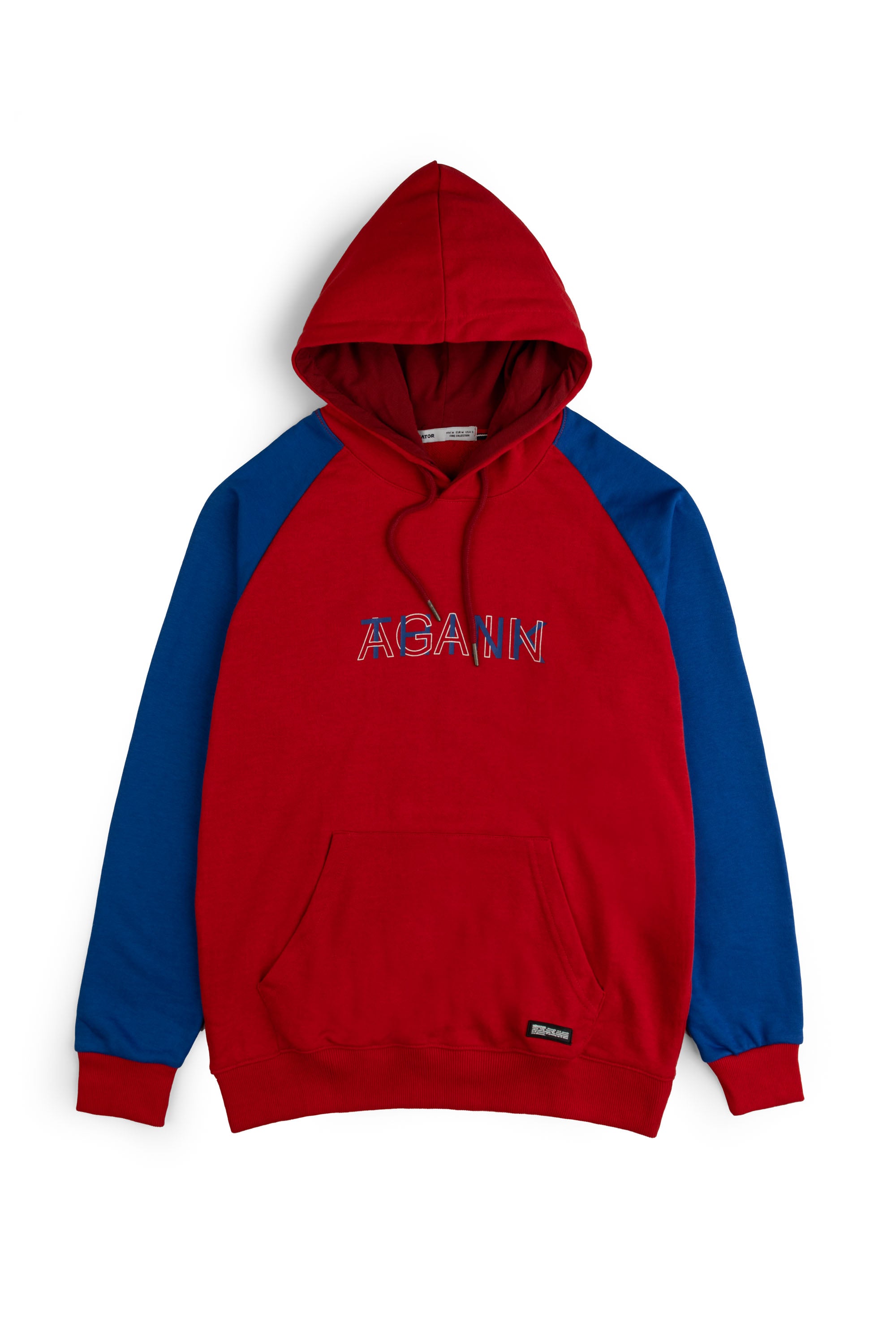 Red blue hoodie Clearance
