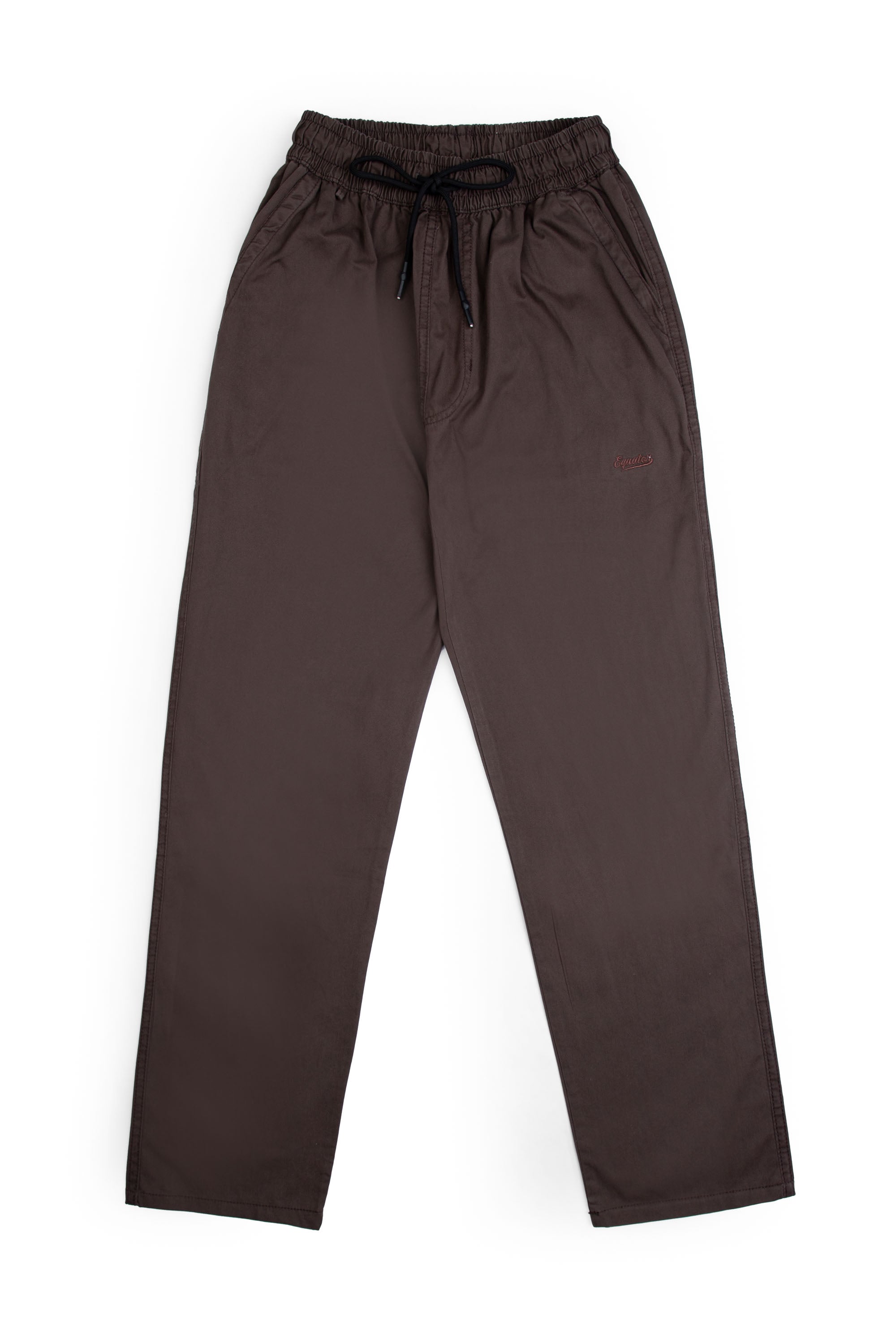 Brown Cotton Trouser