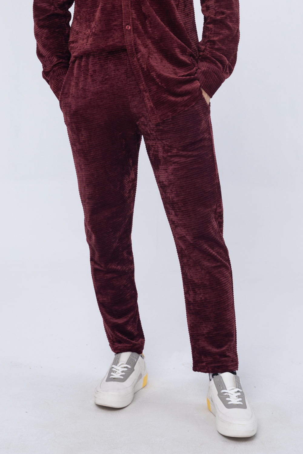 Maroon Trousers