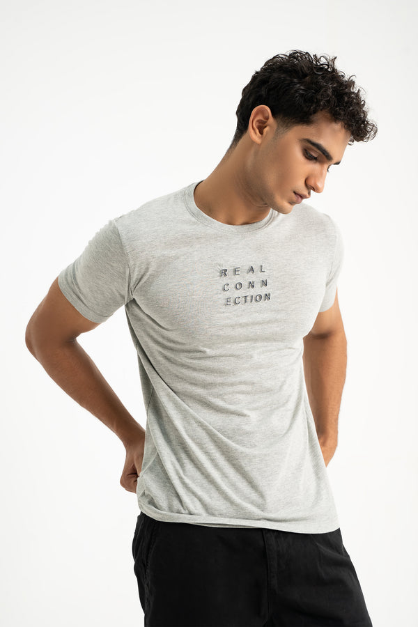Grey Viscouse T-Shirt