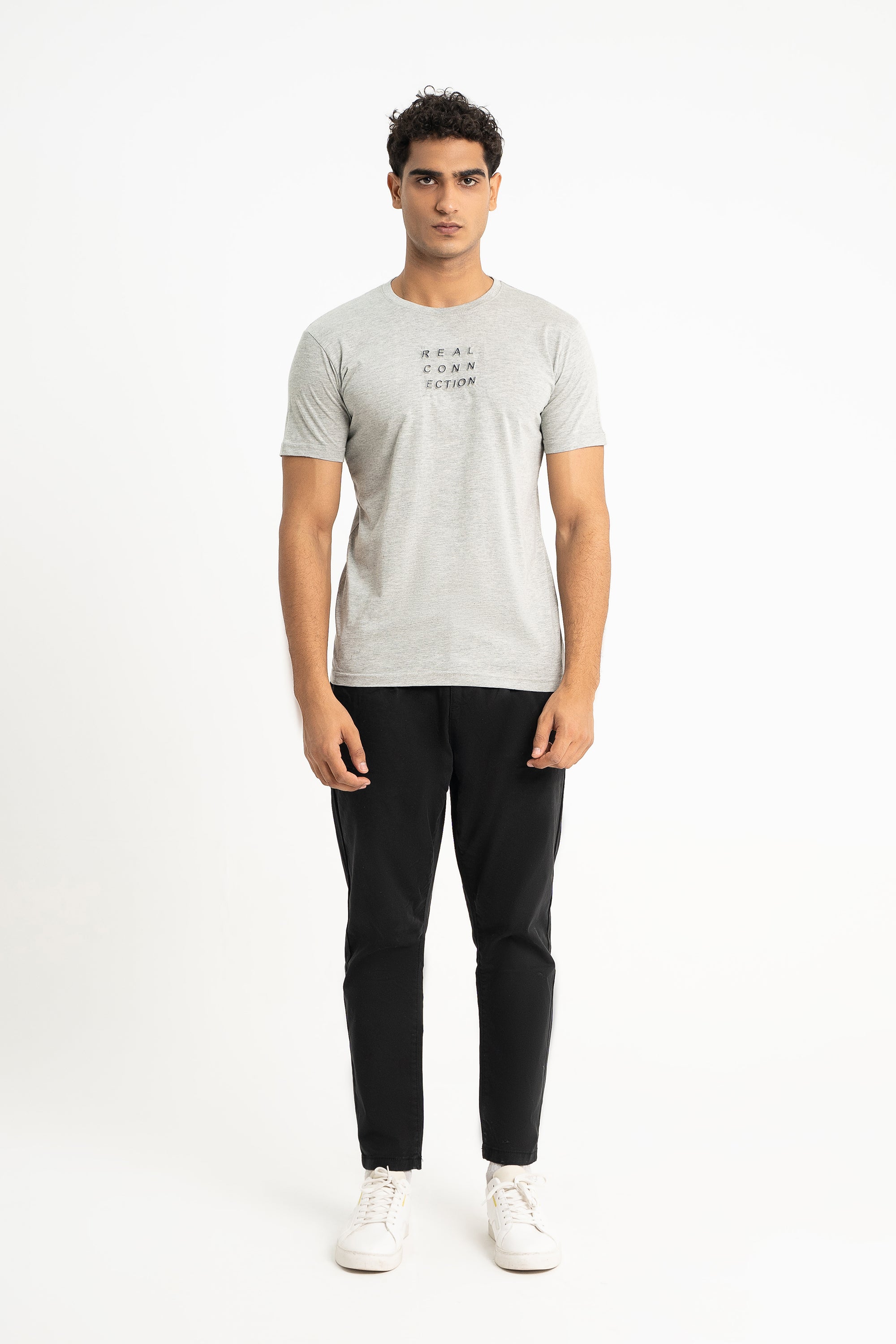 Grey Viscouse T-Shirt