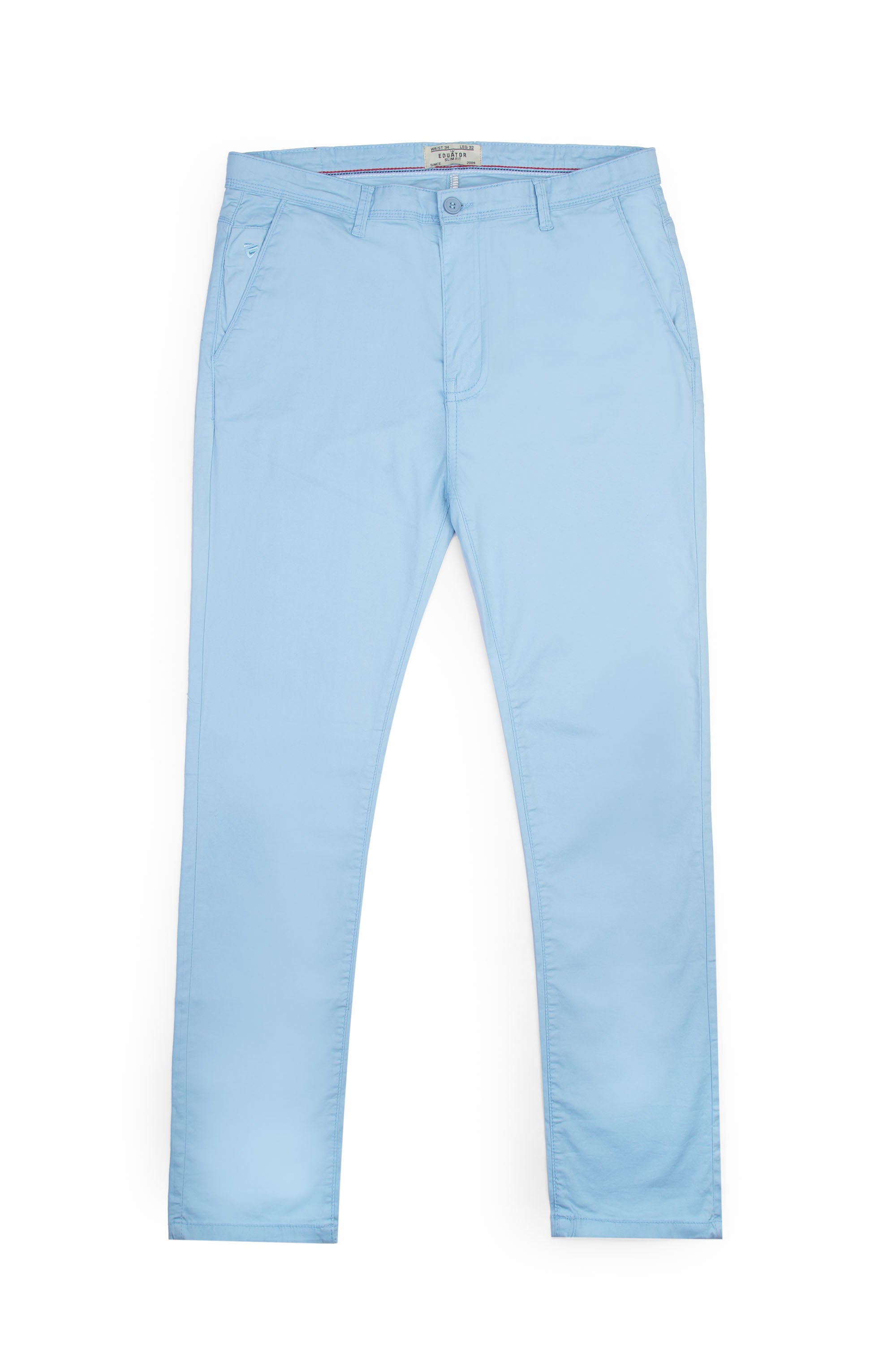 Sky Blue Cotton Pants
