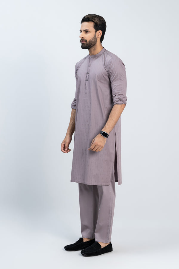 Gents Grey Kurta Trouser