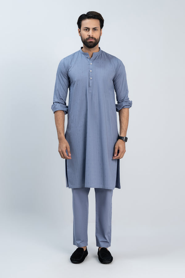 Gents Light Blue Kurta