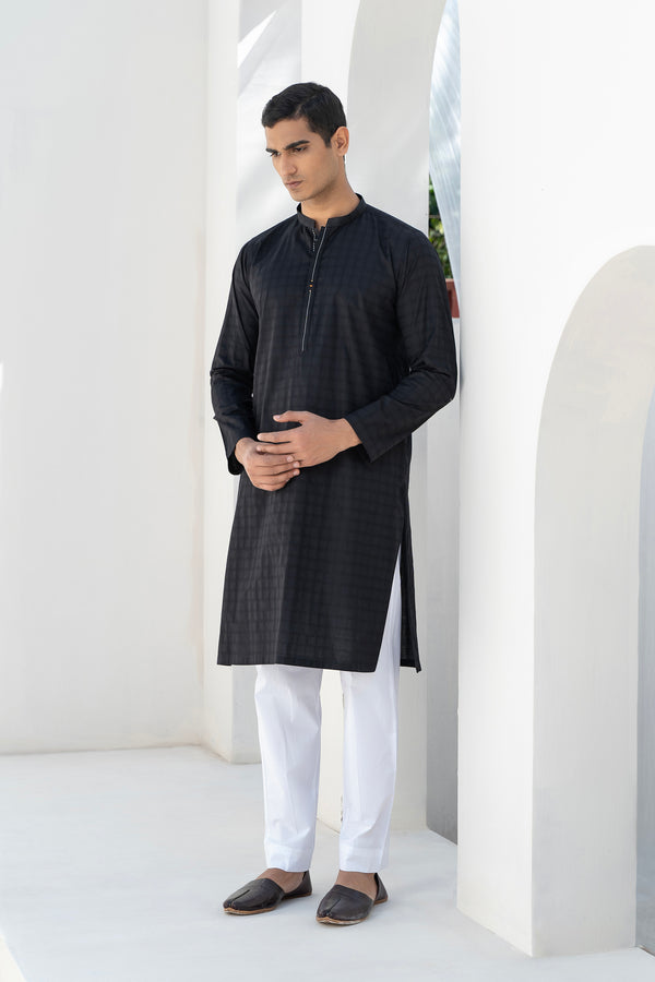 Black kurta