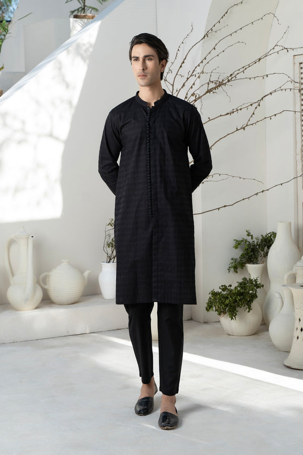 Black Kurta Trouser