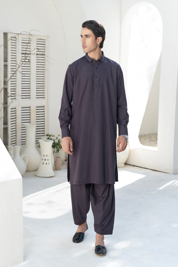 Purple Shalwar Kameez