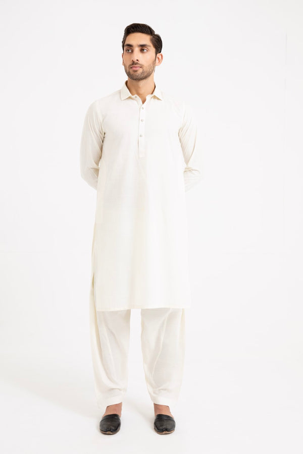 Off White Shalwar Kameez