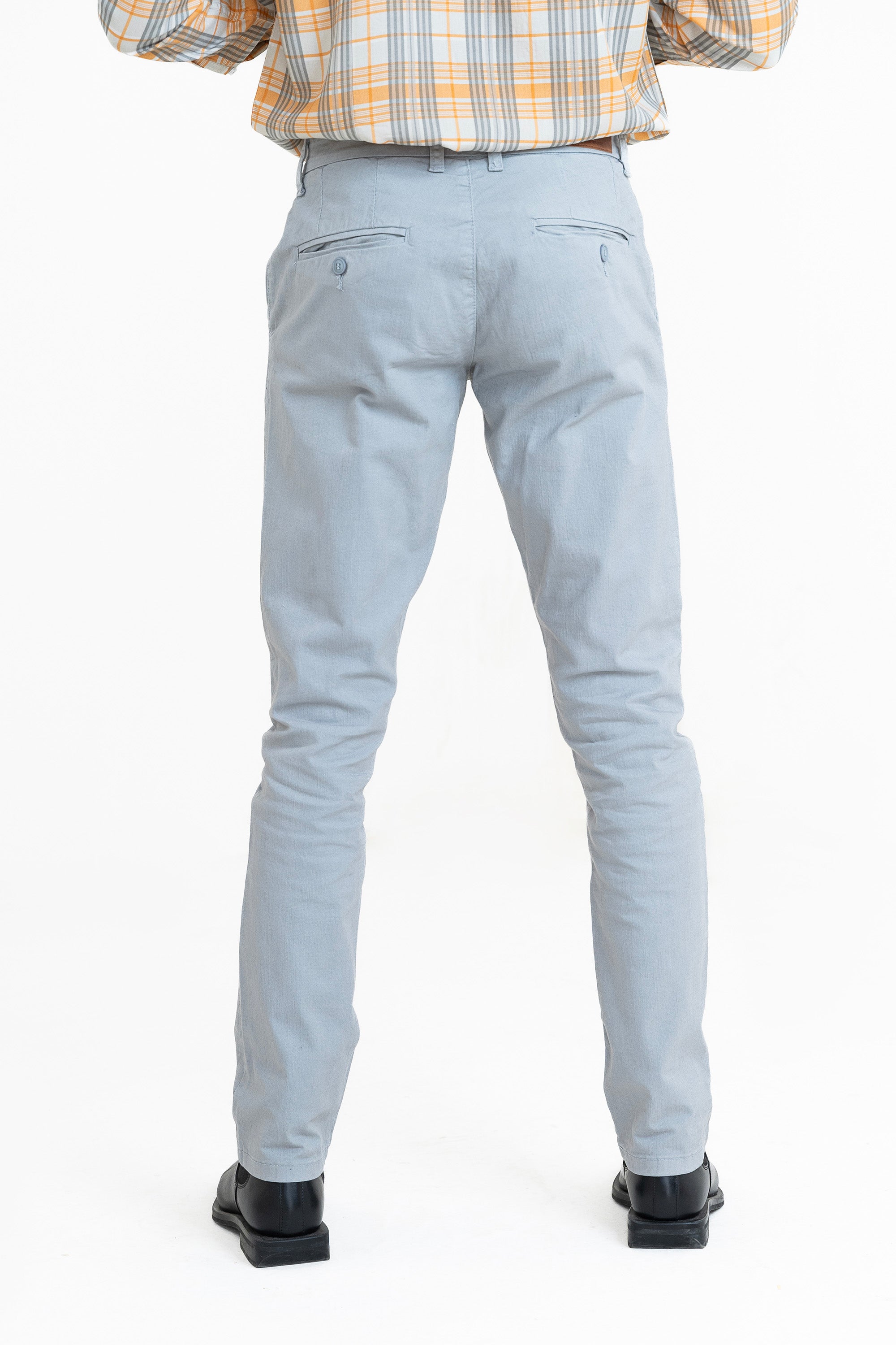Light Grey Slim Fit Pants