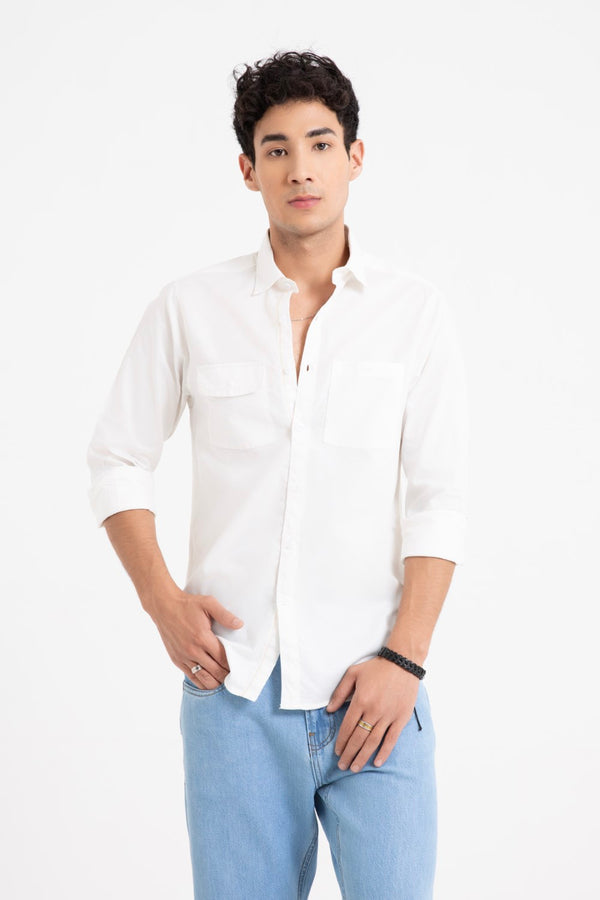 White Casual Shirt