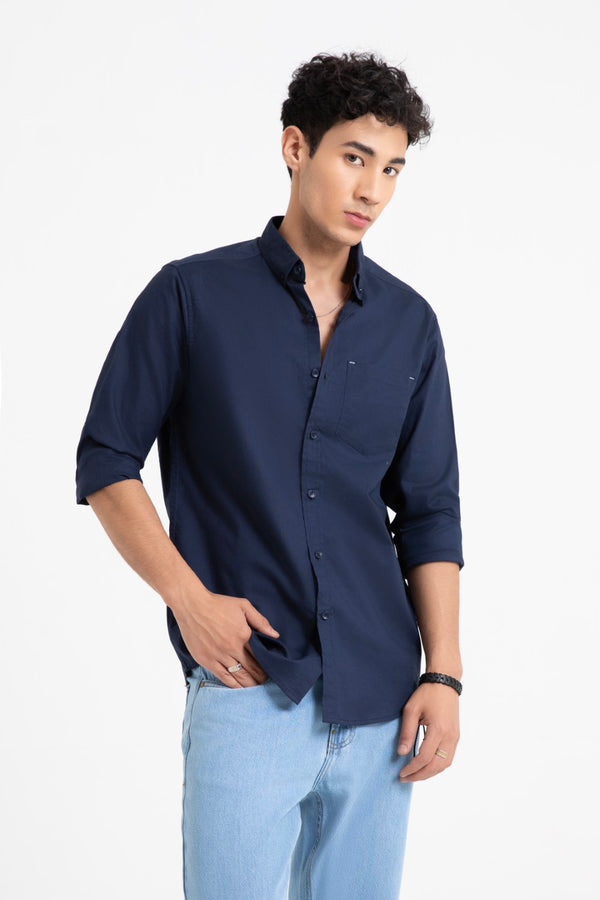 Navy Casual Shirt