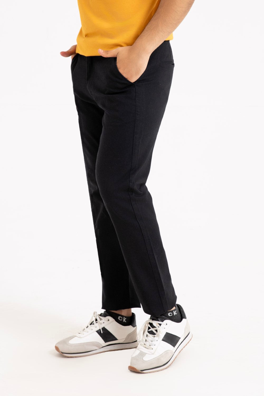 Black Smart Fit Fashion Pants