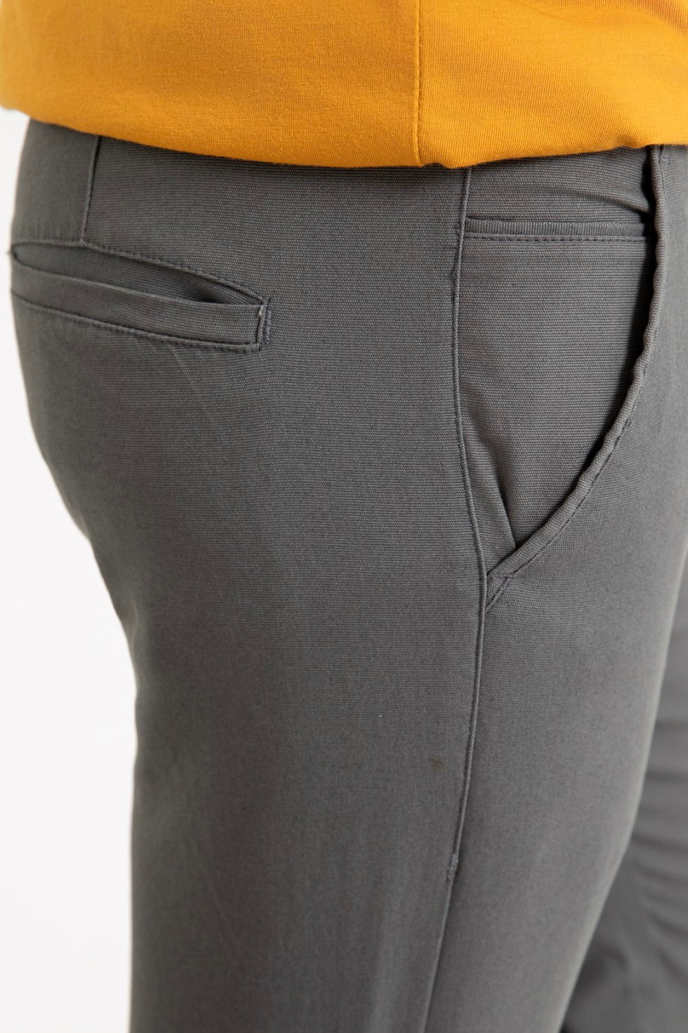 Charcoal Smart Fit Fashion Pants