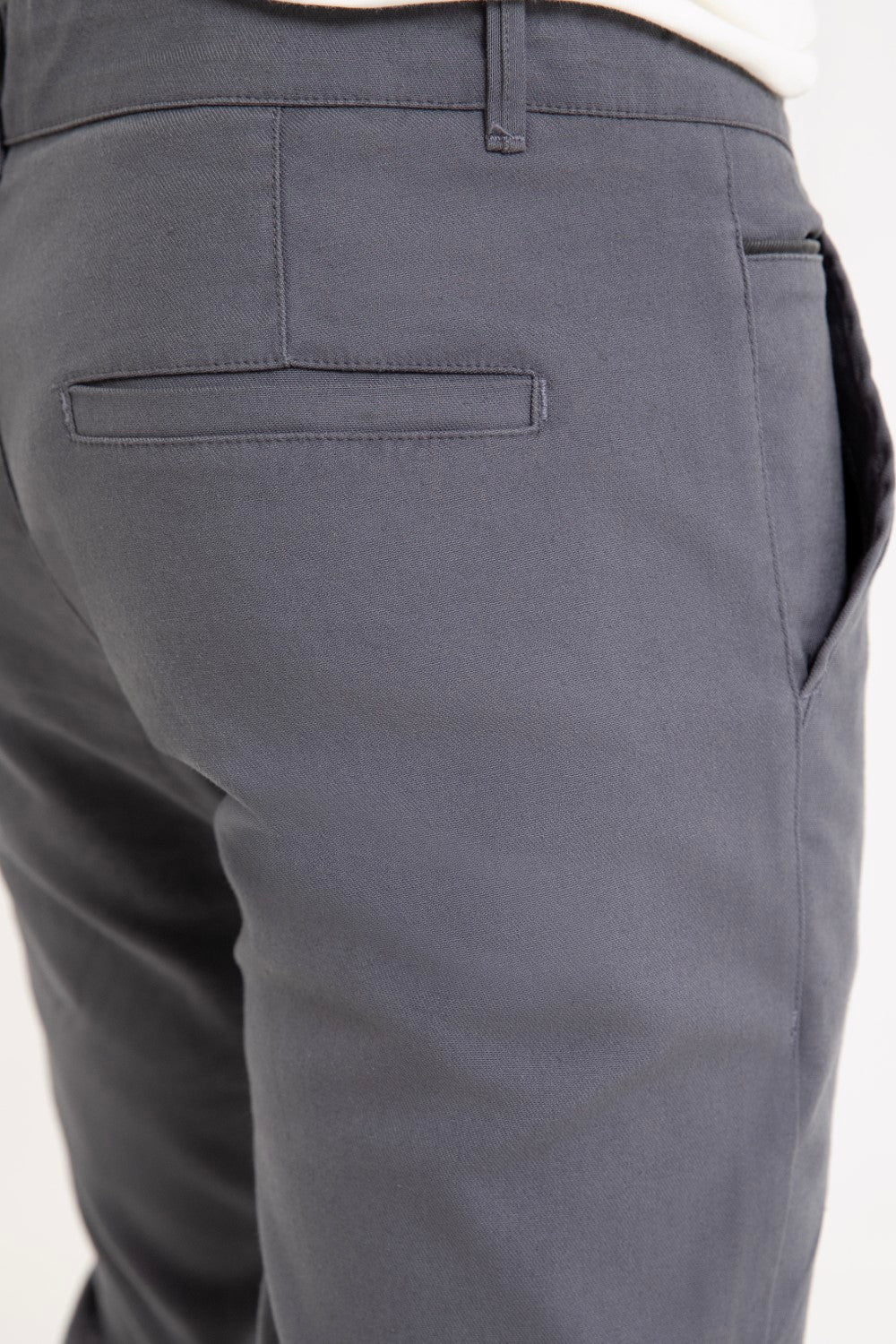 Grey Smart Fit Fashion Pants