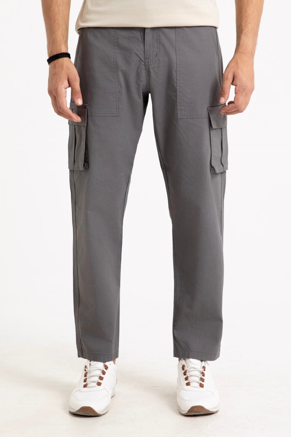 Grey Cargo Trouser