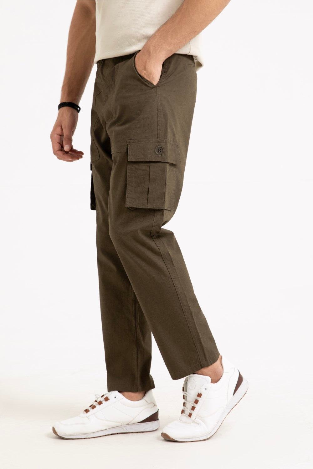 Olive Cargo Trouser