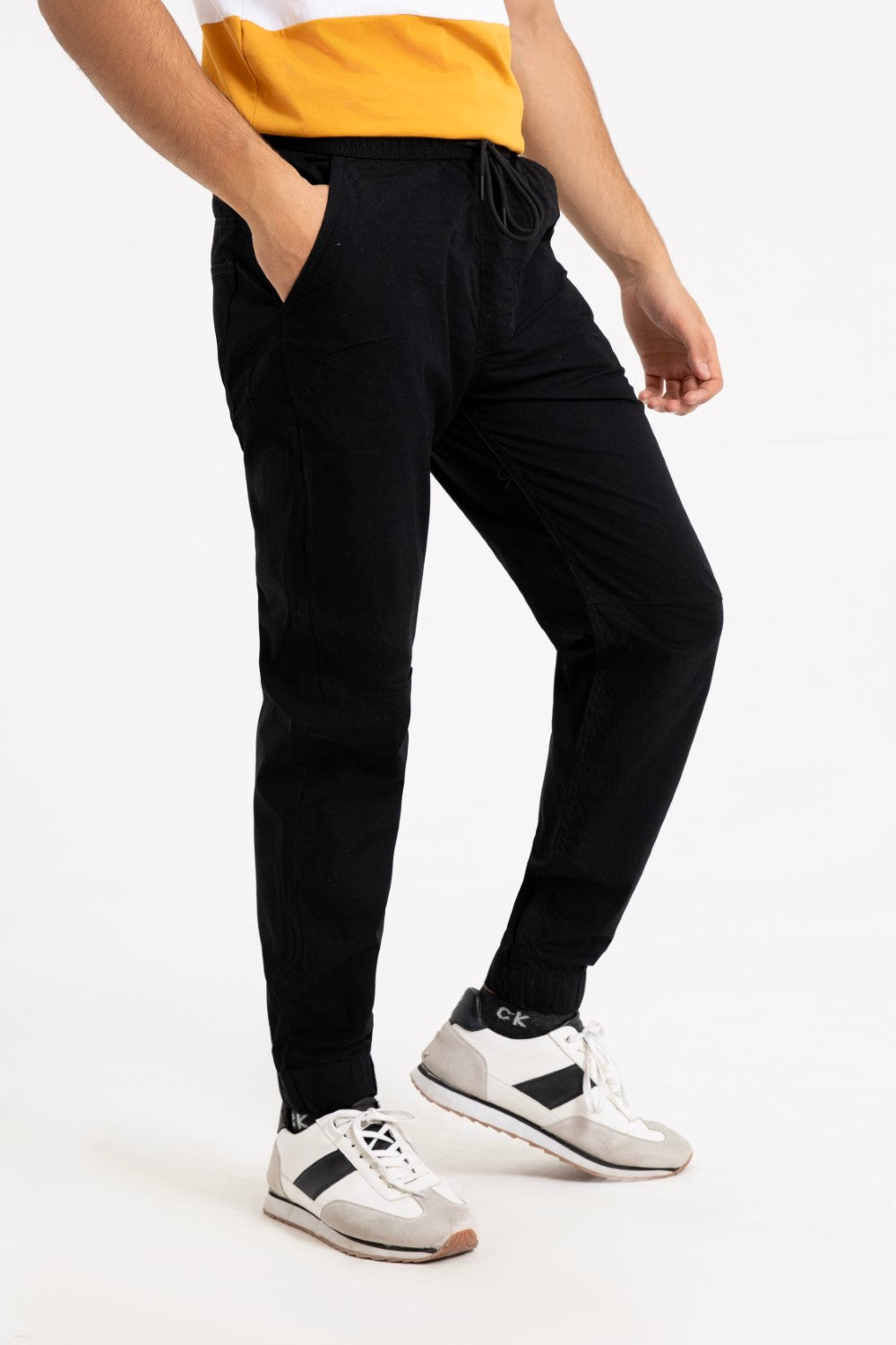 Black Cargo Trouser