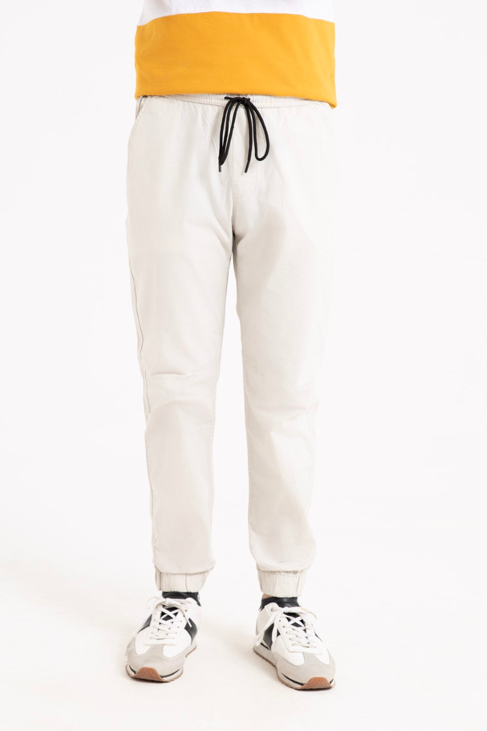 White Cargo Trouser