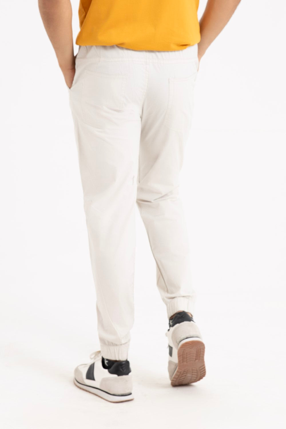 White Cargo Trouser