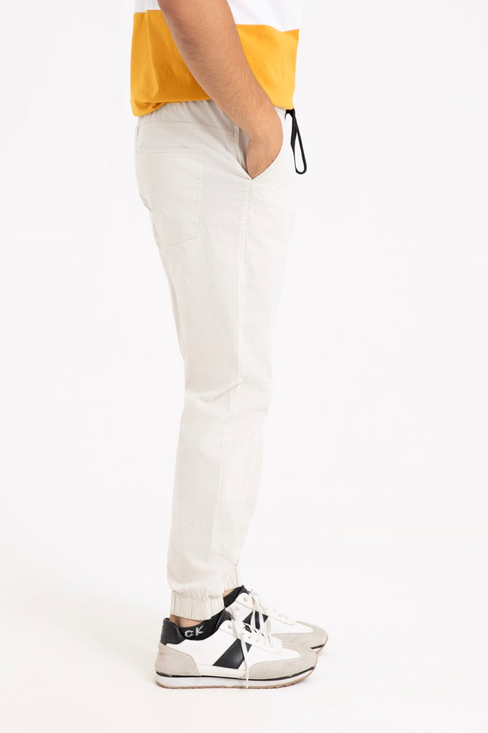 White Cargo Trouser