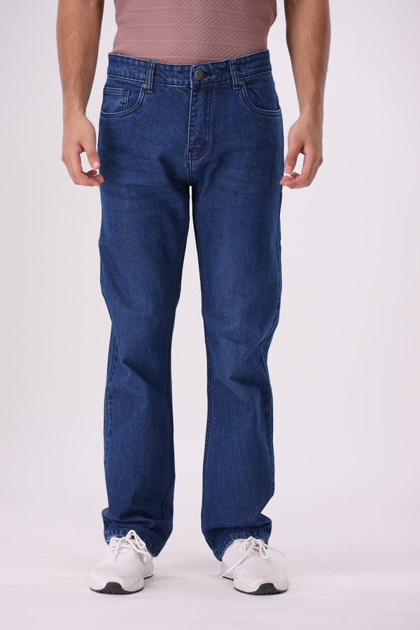 Blue Straight Fit Jeans