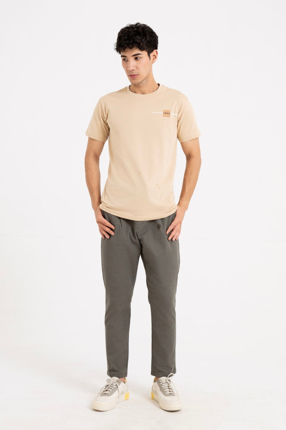 Beige T Shirt