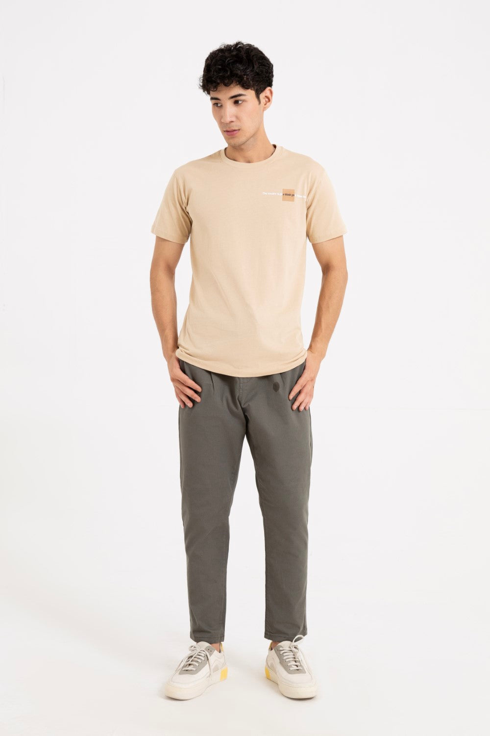 Beige T Shirt