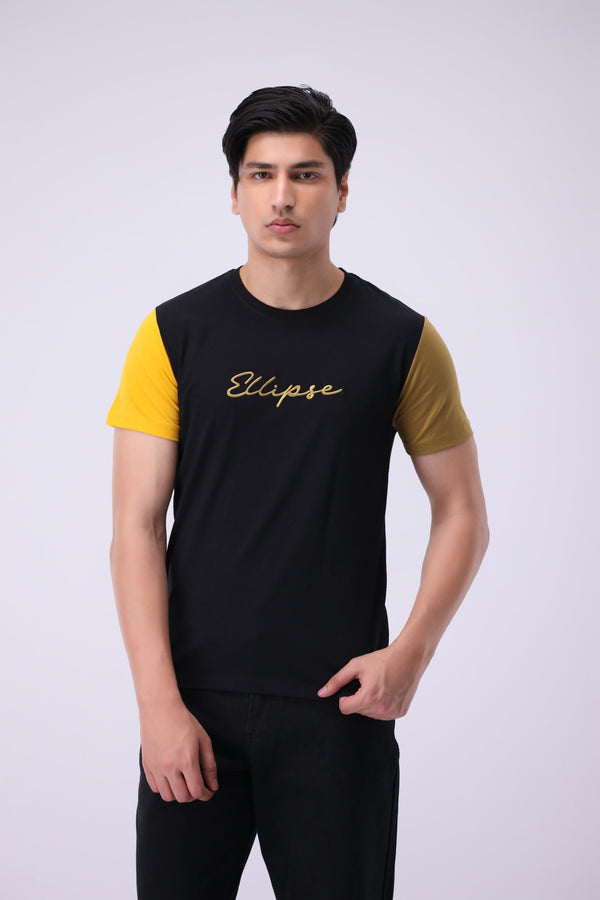 Black Graphics T-Shirt