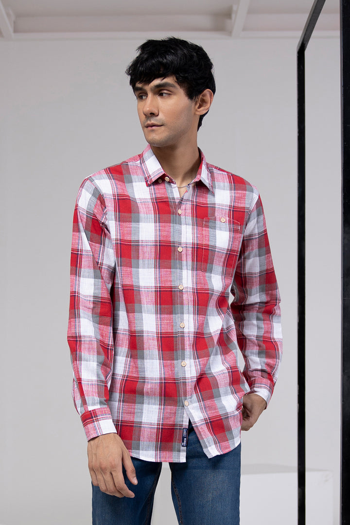 Red Check Shirt Equator