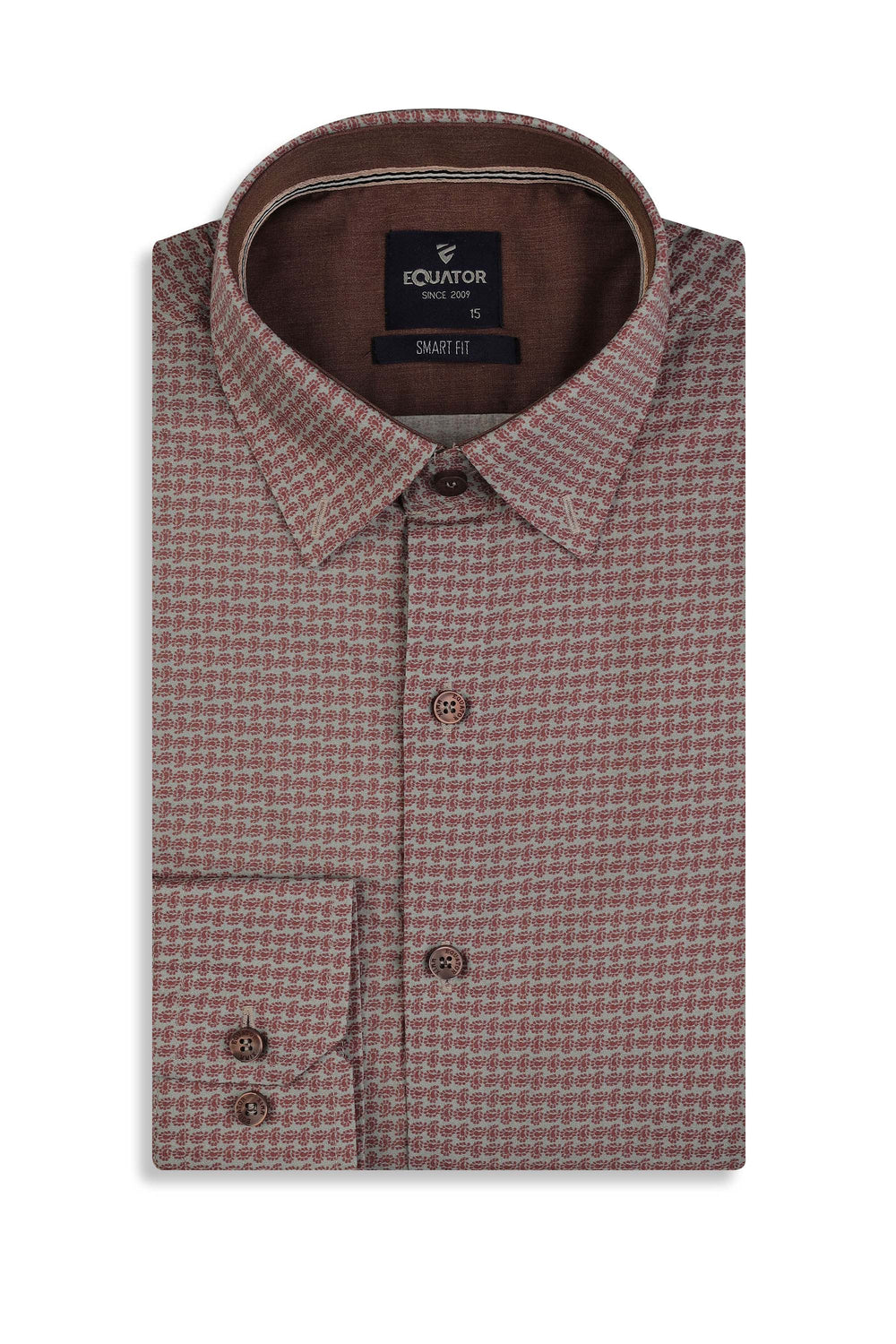 Beige Semi Formal Shirt – Equator Stores