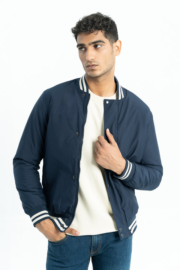 Navy Bomber Jacket